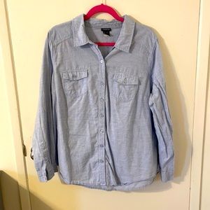 Torrid PLUS Lightweight Chambray Button Down